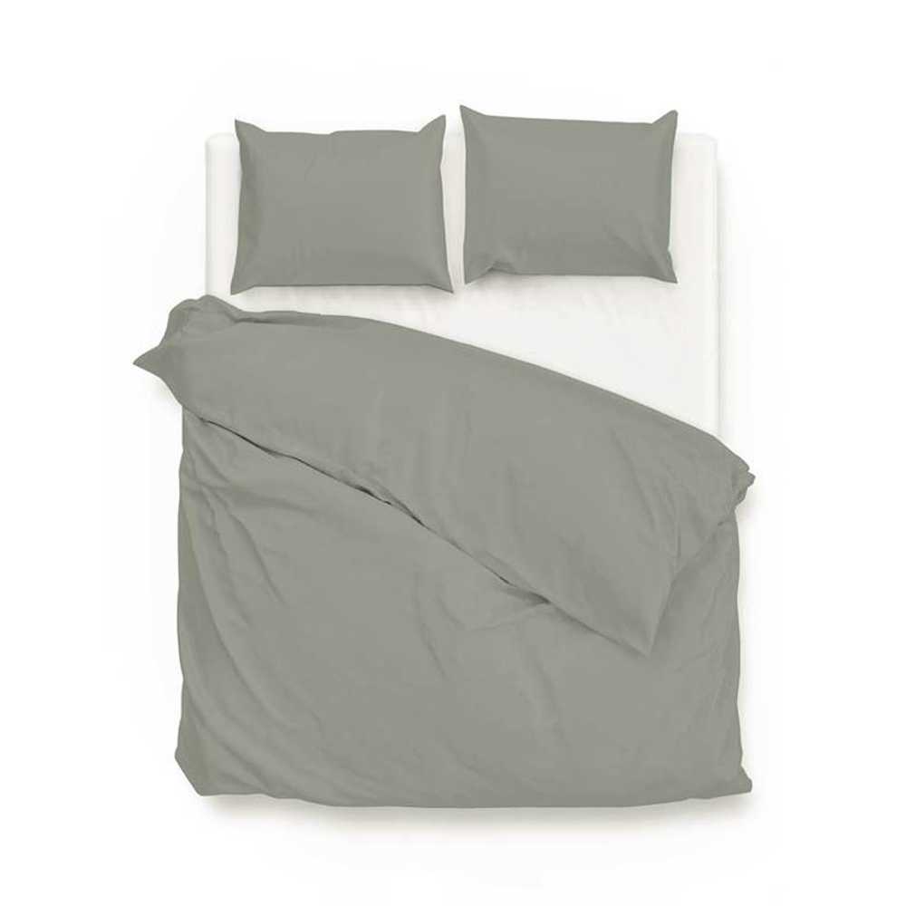 Zo!Home - Satinado iron grey - Dekbedovertrek
