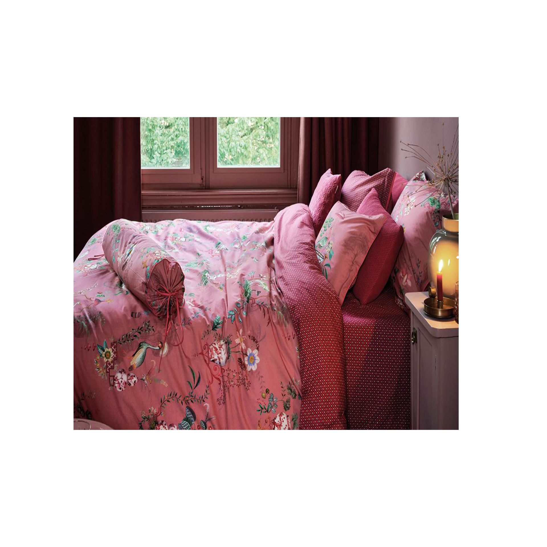 PIP Chinese Porcelein Pink -  dekbedovertrek