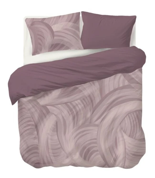 Auping - Mauve twist dekbedovertrek