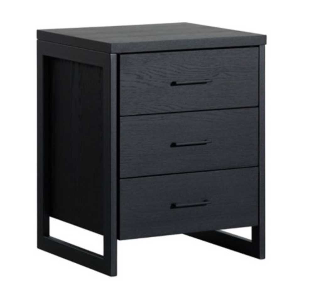 Caresse nachtkastje OAK, 3 lades 46x43x60