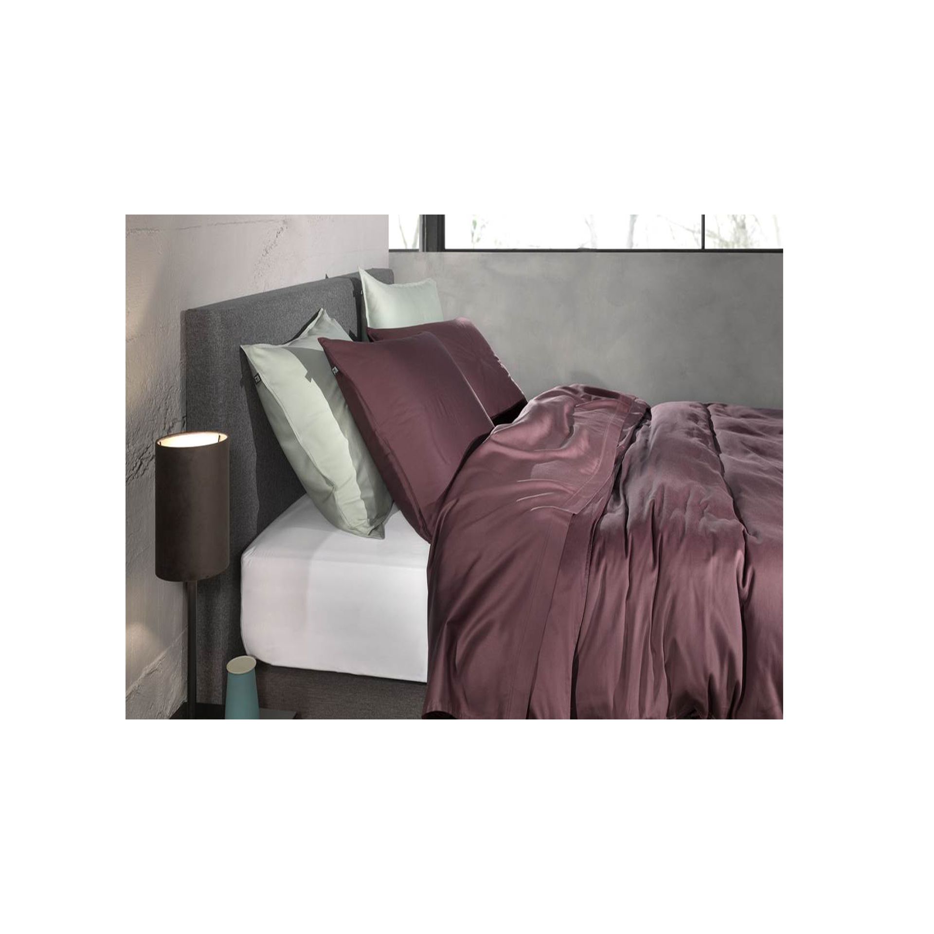 Zo!Home - Satinado Mauve Lilac Dekbedovertrek