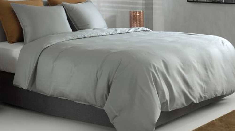 Zo!Home - Satinado iron grey - Dekbedovertrek