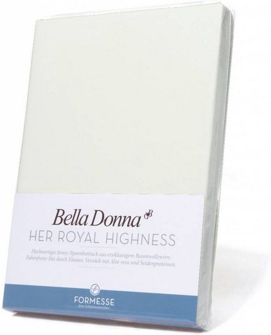 belladonna hoeslaken creme kleur