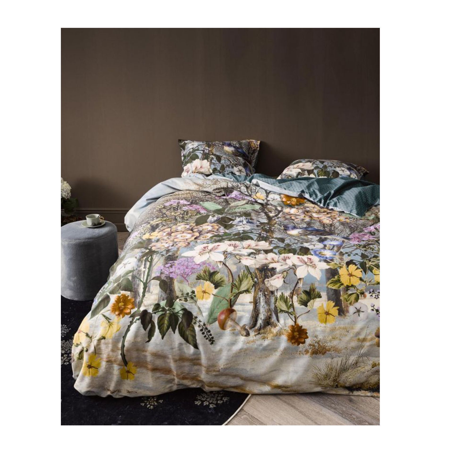 Essenza Iris - Dekbedovertrek - Denim