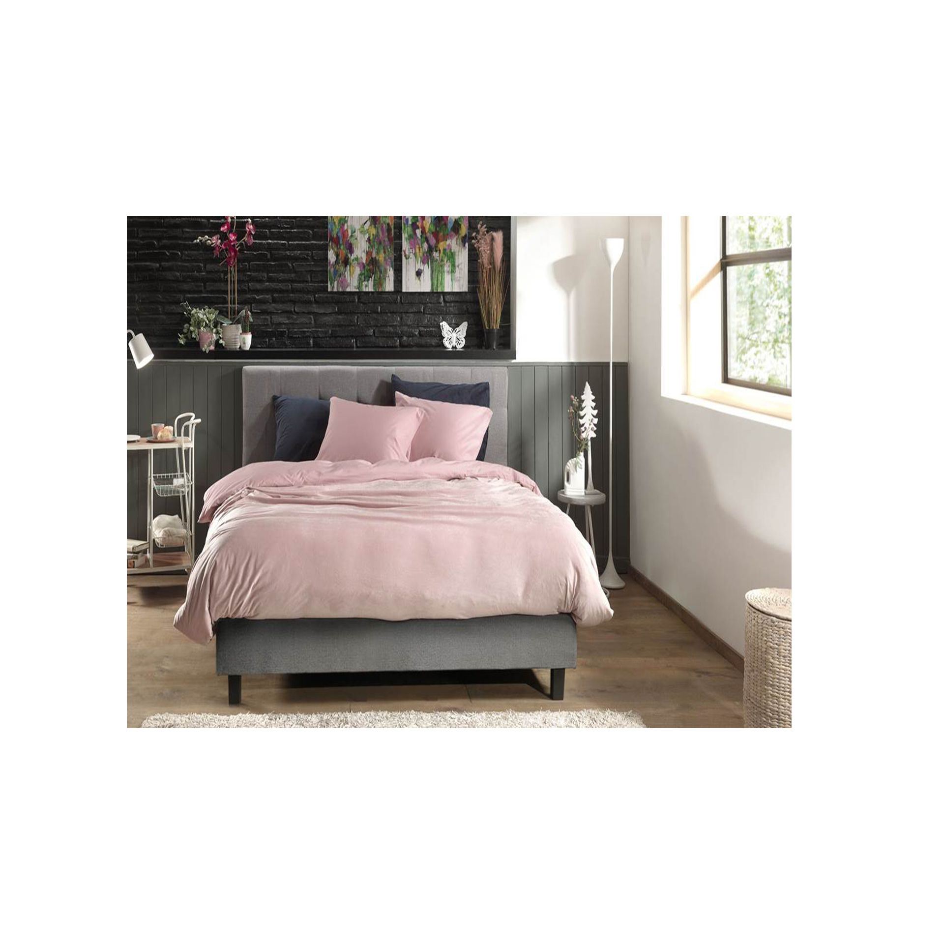 Zo!Home - Velluto shady pink - Dekbedovertrek
