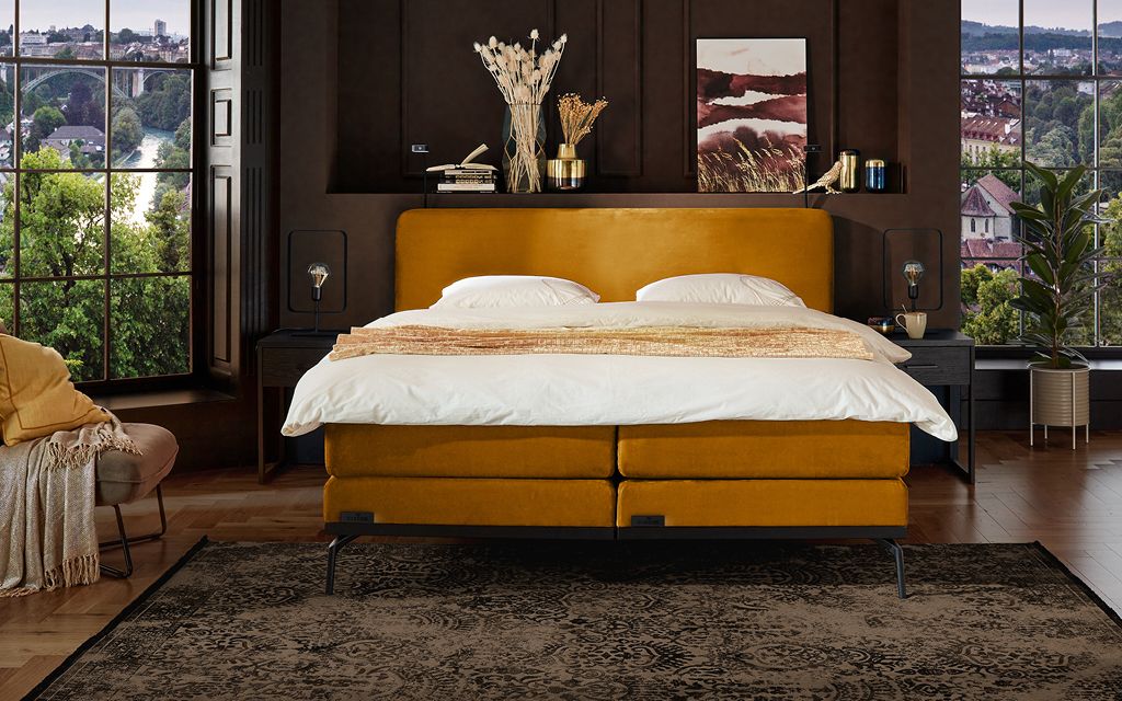Caresse Boxspring 3050 vlak Jubileum Collectie