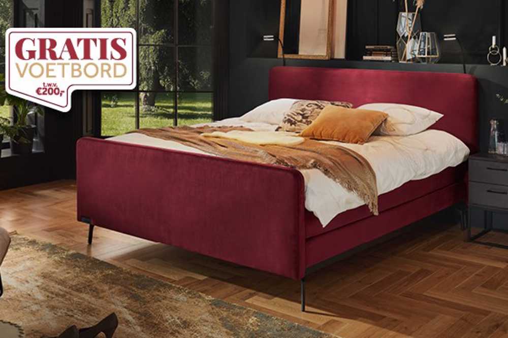 Caresse Boxspring 6050 vlak Gold Collection