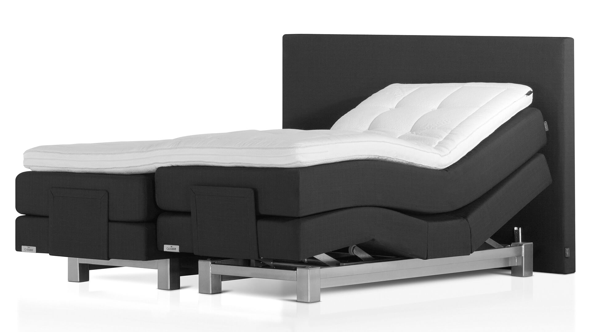 Caresse Boxspring 4600 elektrisch verstelbaar Silver Collection