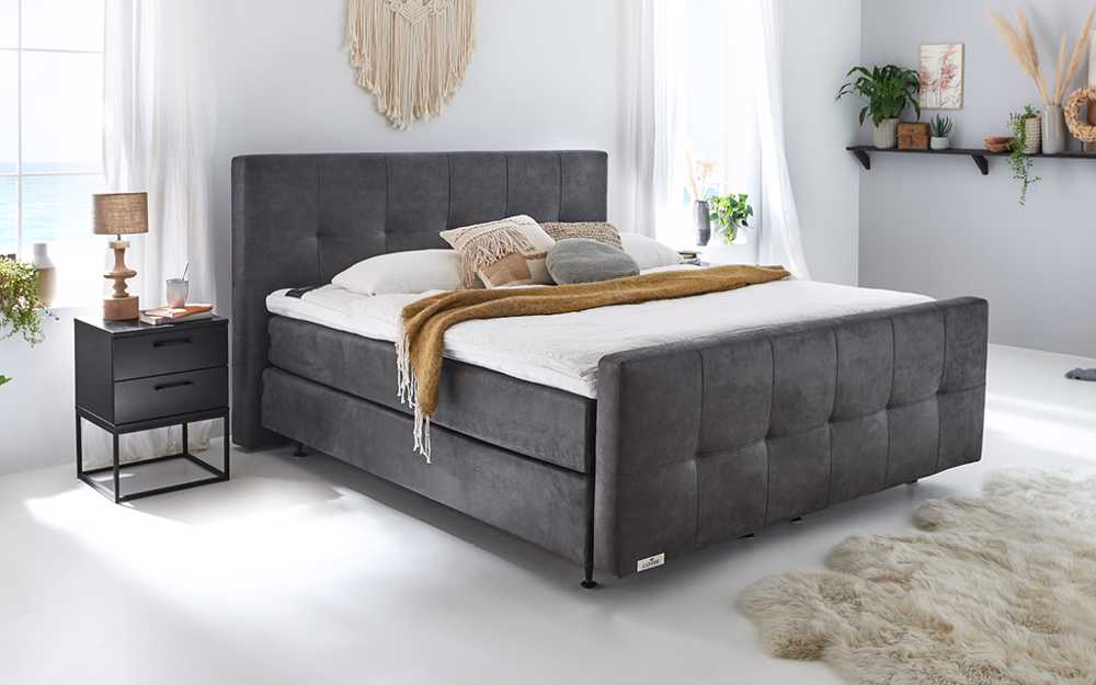 Caresse Boxspring 7060 vlak incl. voetbord Gold Collection