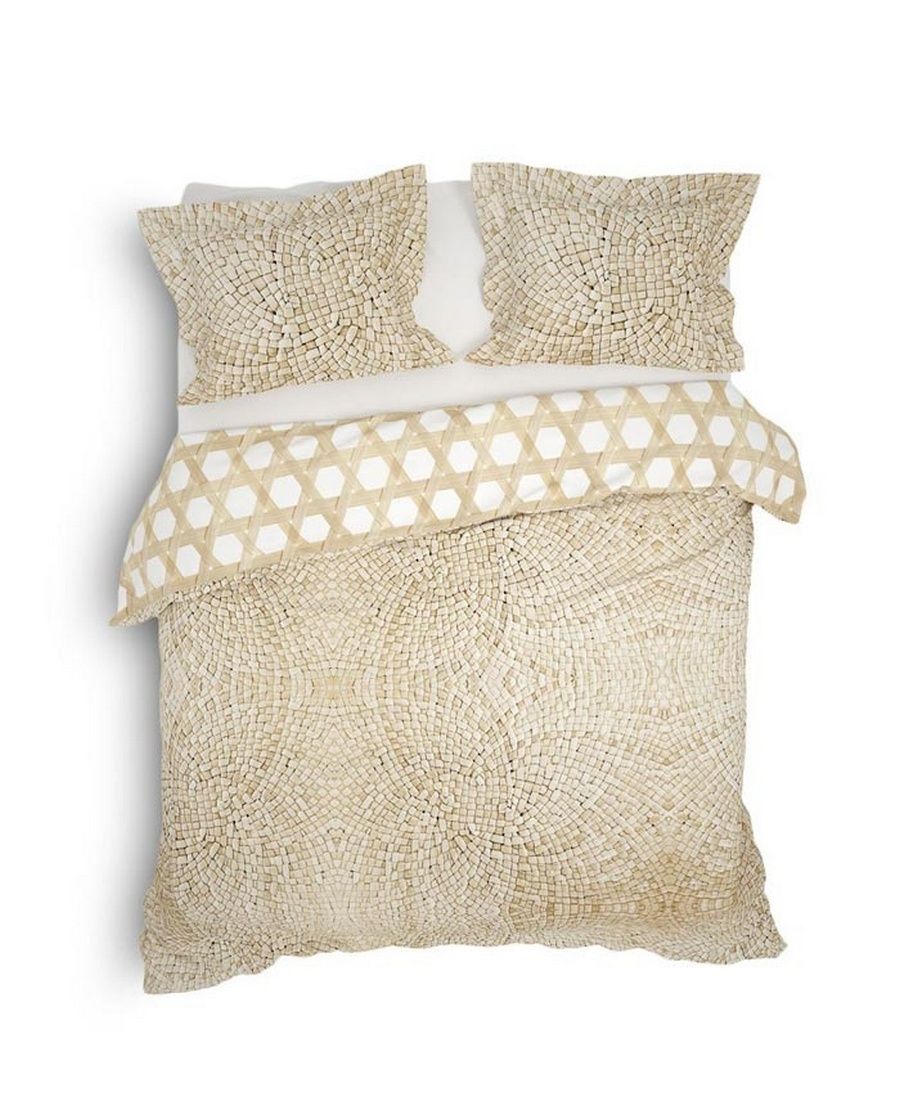 Heckettlane - Inaya cane beige - Dekbedovertrek