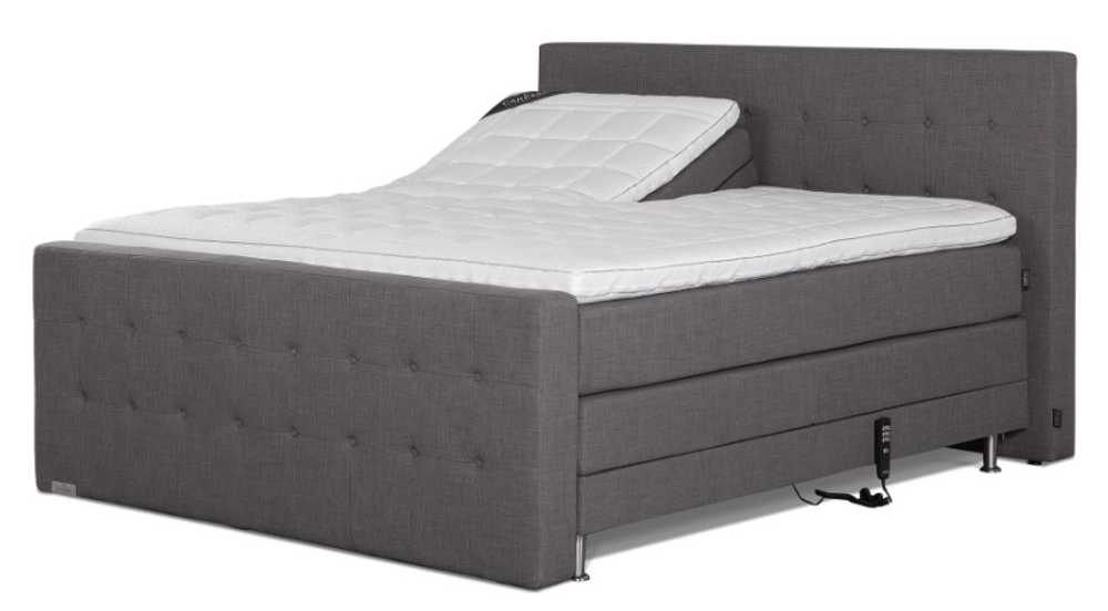 Caresse Boxspring 4810 elektrisch verstelbaar incl. voetbord Silver Collection