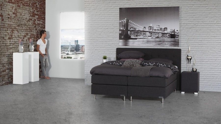 Caresse Boxspring 4800 elektrisch verstelbaar Silver Collection