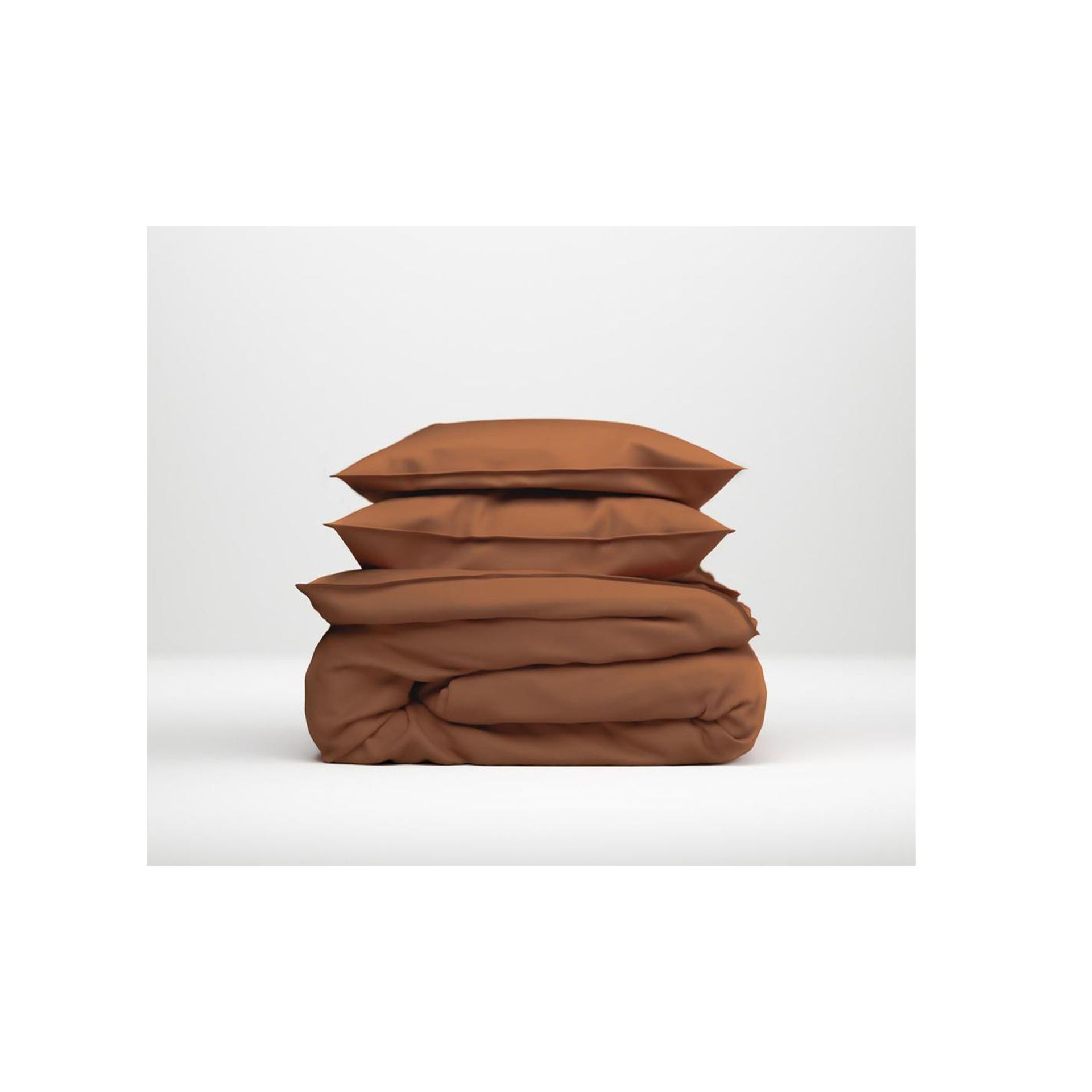 Zo!Home - Velluto cognac brown - Dekbedovertrek