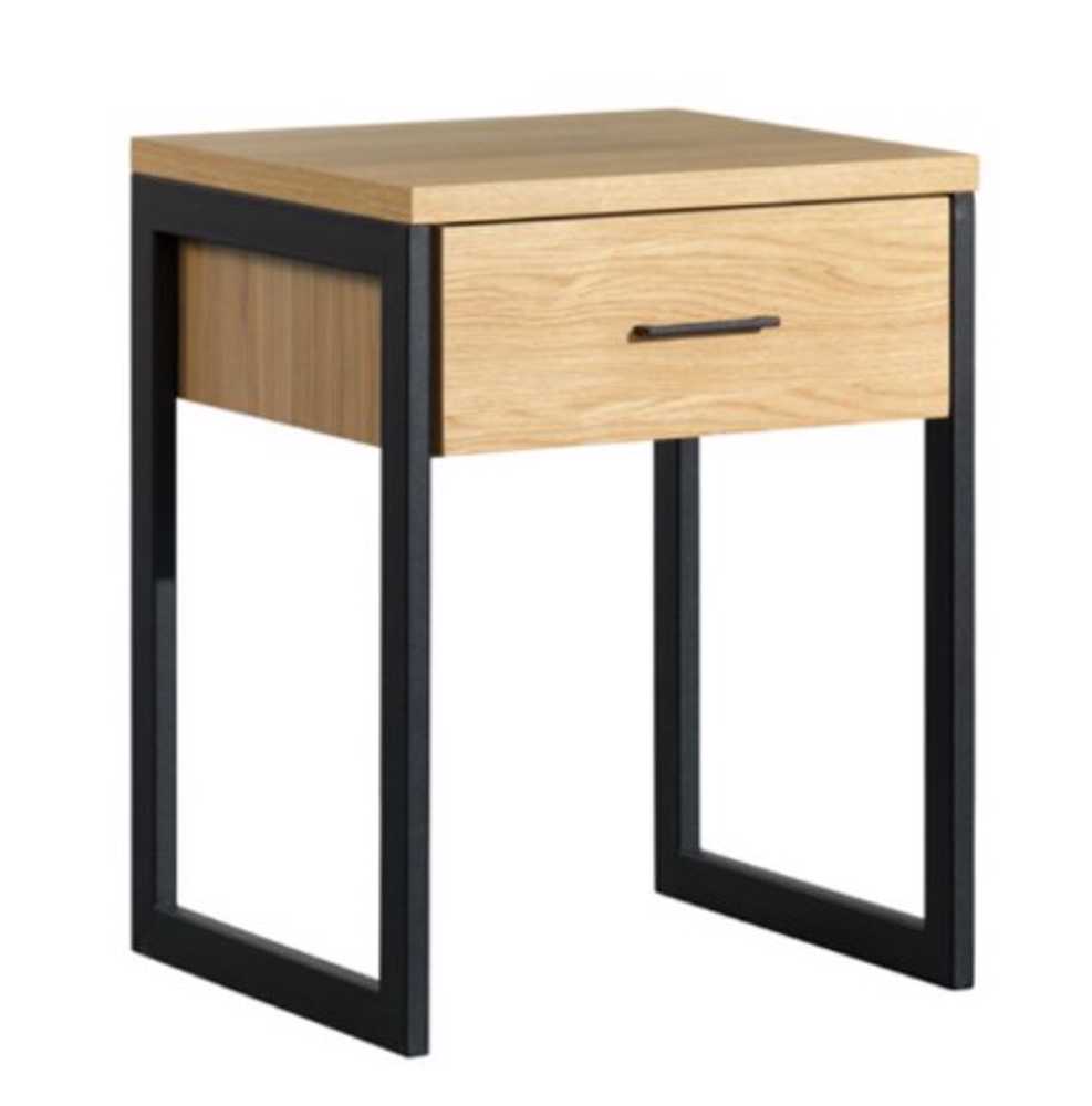 Caresse nachtkastje OAK, 1 lade 46x43x60