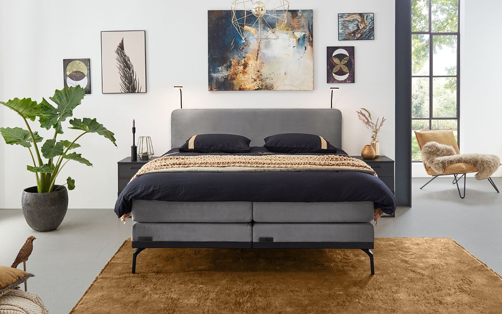 Caresse Boxspring 3000 elektrisch verstelbaar Jubileum Collectie