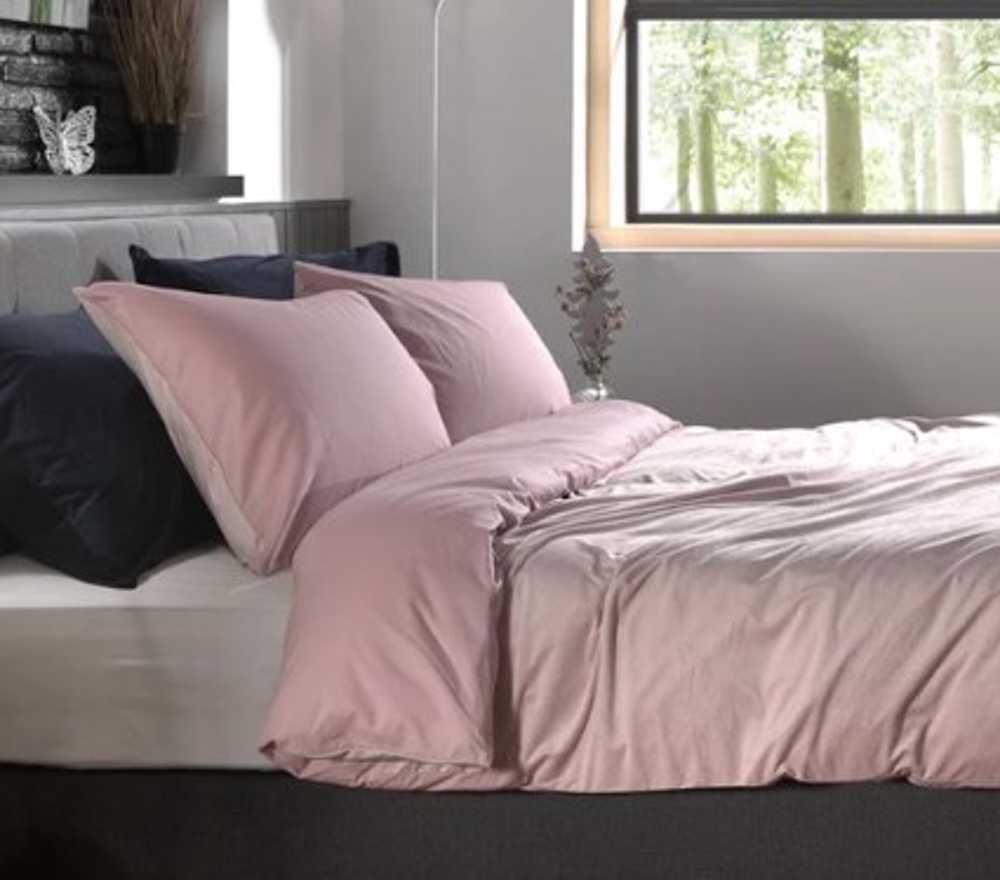 Zo!Home - Velluto shady pink - Dekbedovertrek