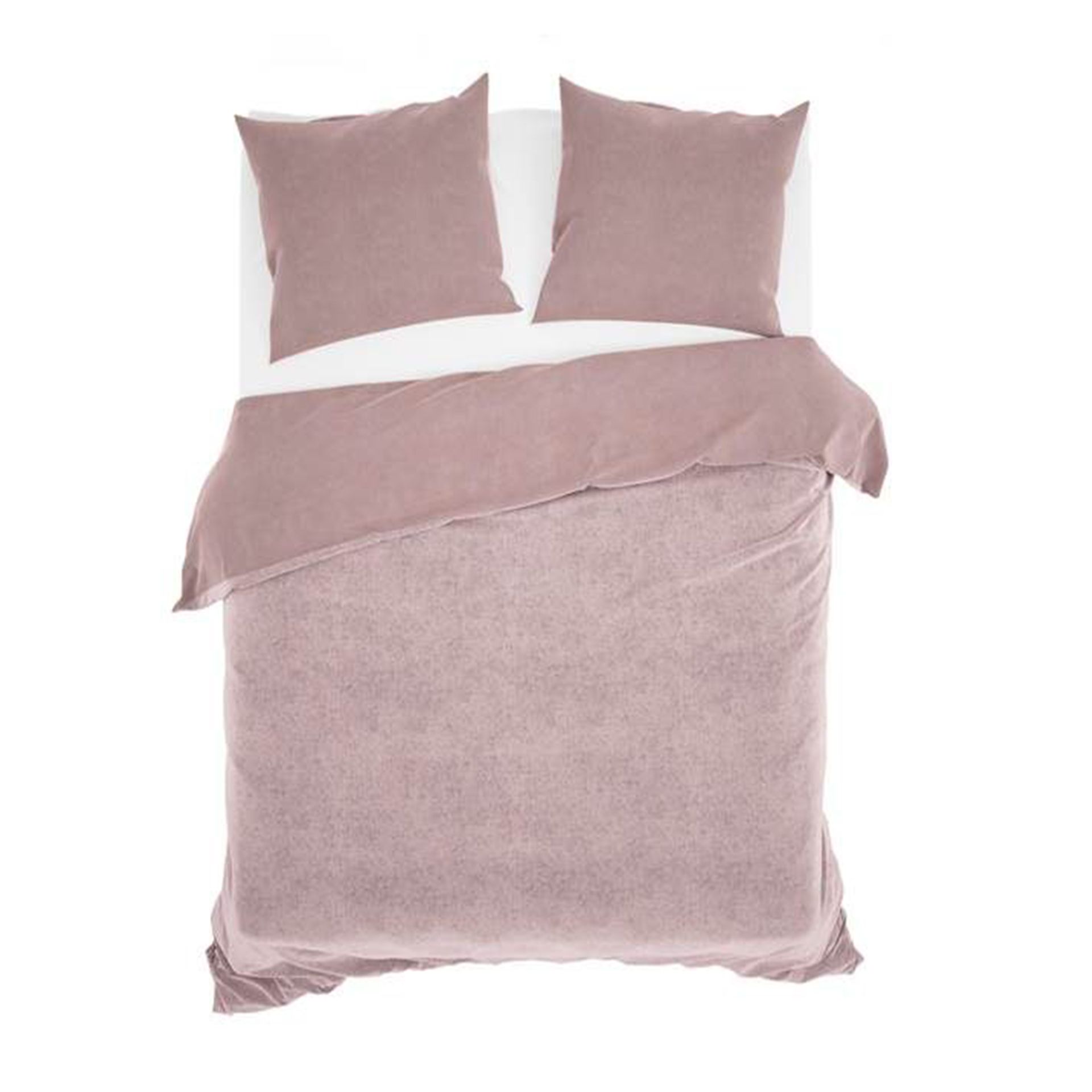Zo!Home - Velluto shady pink - Dekbedovertrek