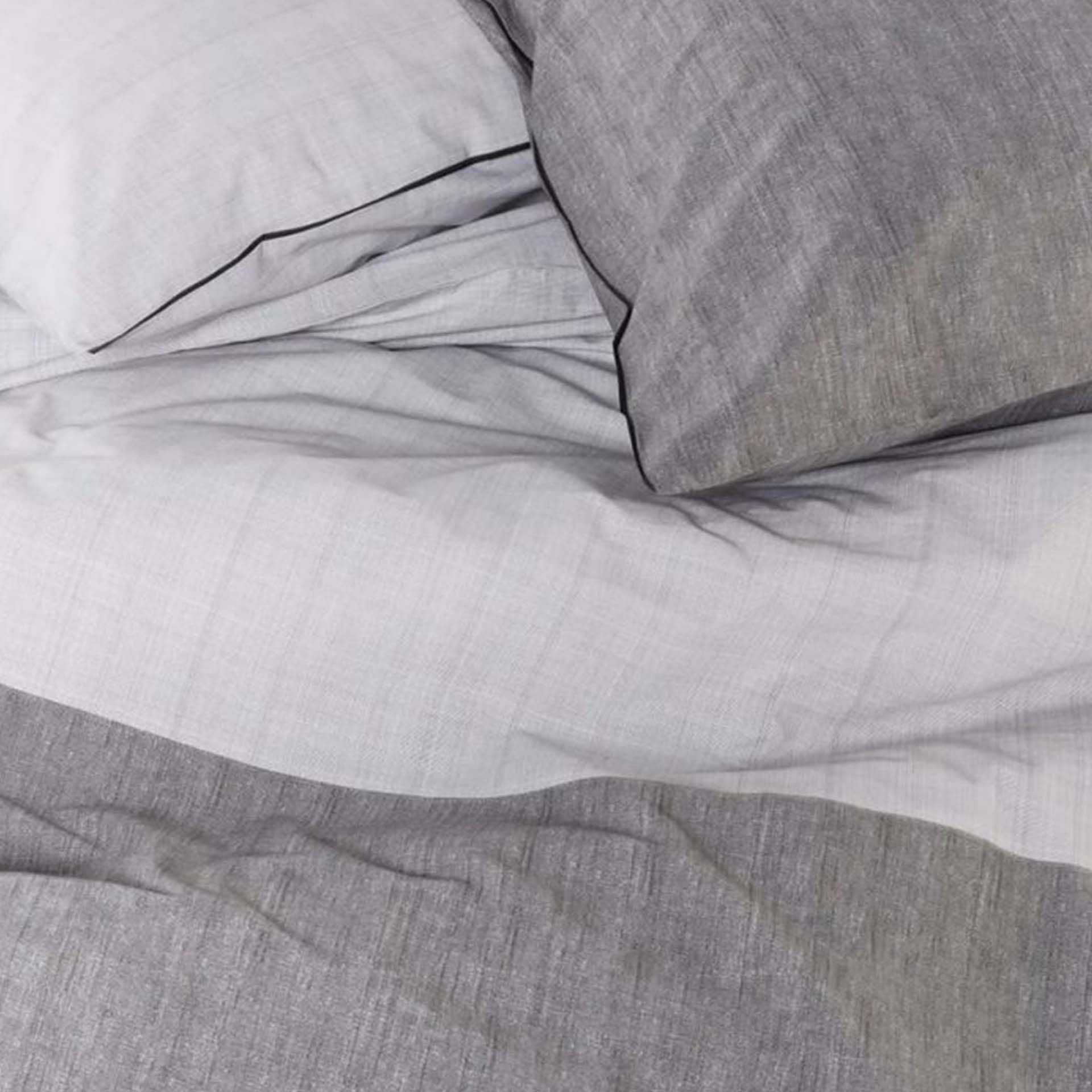 Auping - Cardigan grey dekbedovertrek