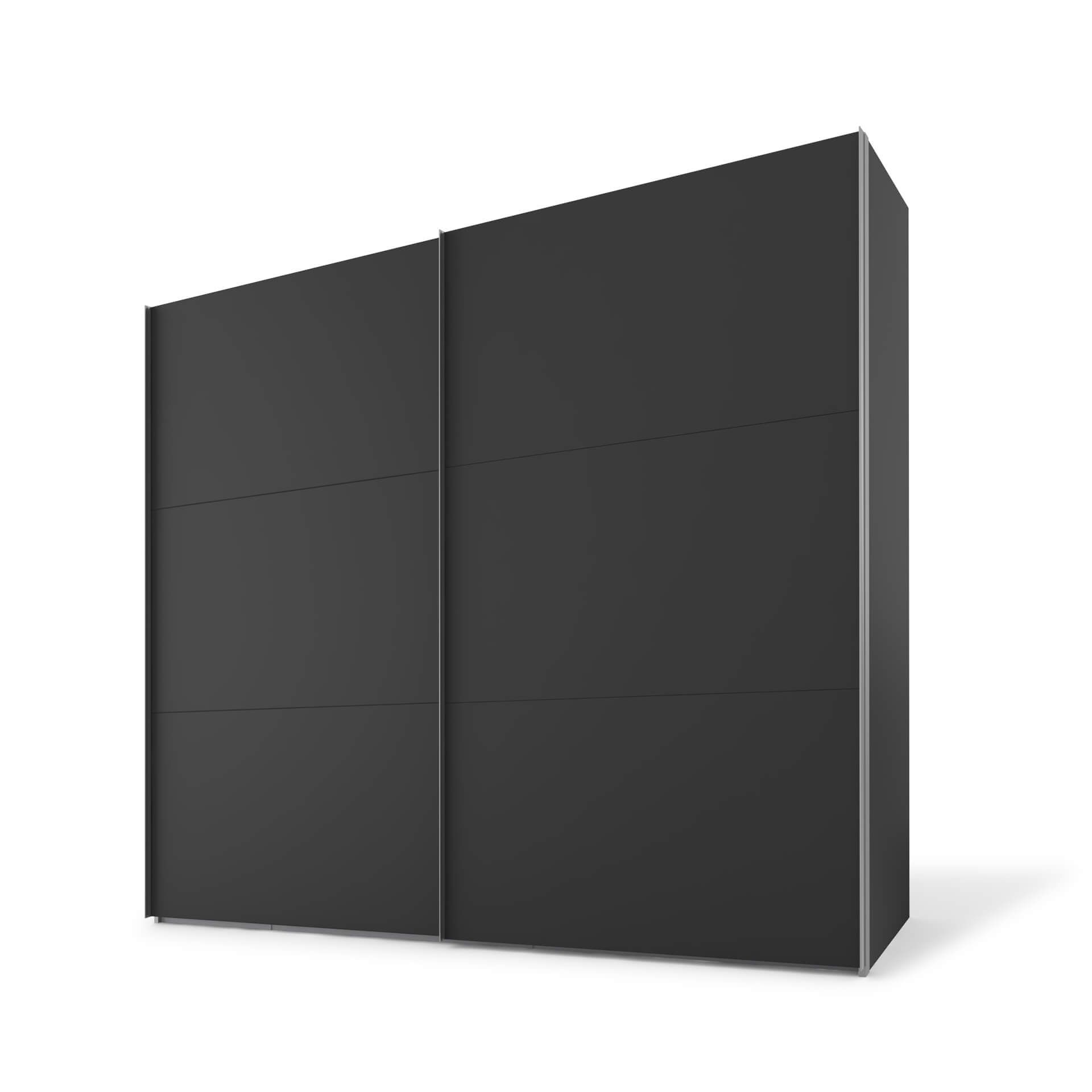 Nolte swift Schuifdeurkast - 2 deurs 250 cm Basalt