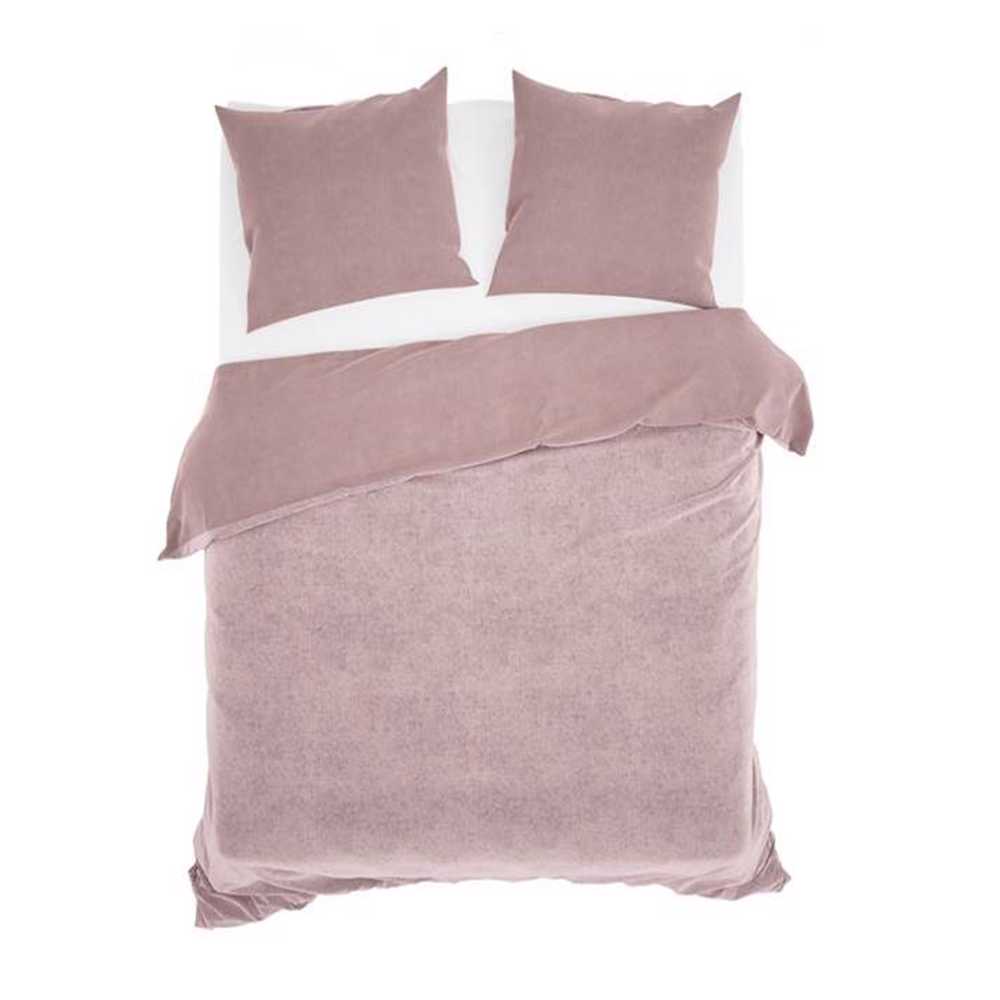 Zo!Home - Velluto shady pink - Dekbedovertrek