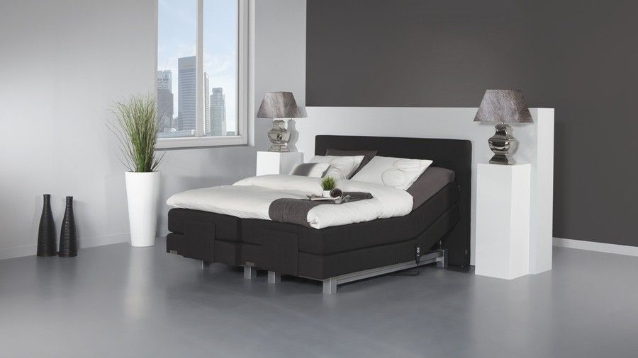 Caresse Boxspring 4600 elektrisch verstelbaar Silver Collection