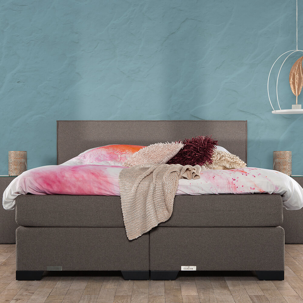 Elegant vlak gestoffeerd hoofdbord van Caresse 3850 Vlak