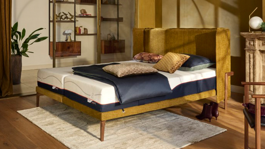M line vivid element bed met matrassen