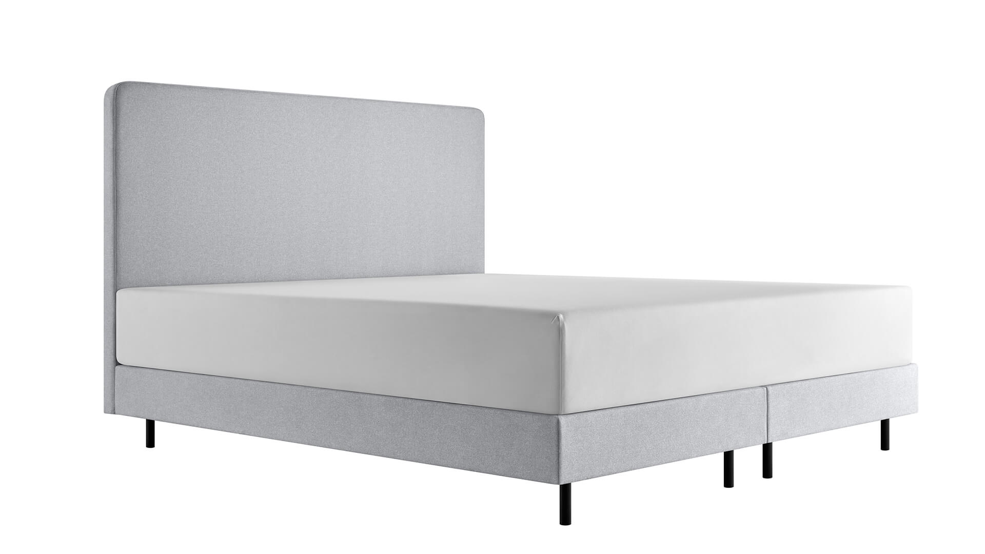 Tempur form boxspring grijs met wit matras