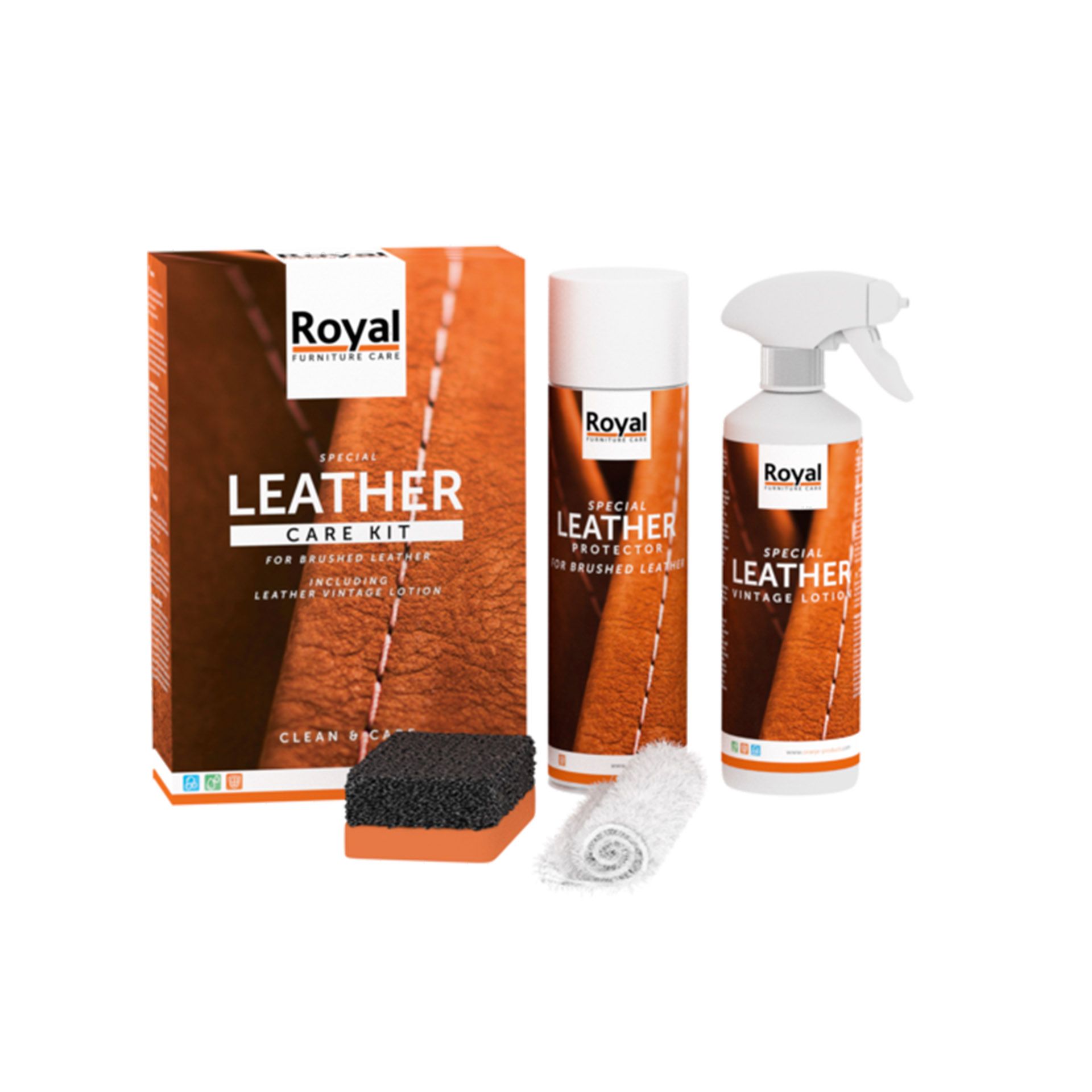 Leather Care Kit - Brushed & Vintage Leather