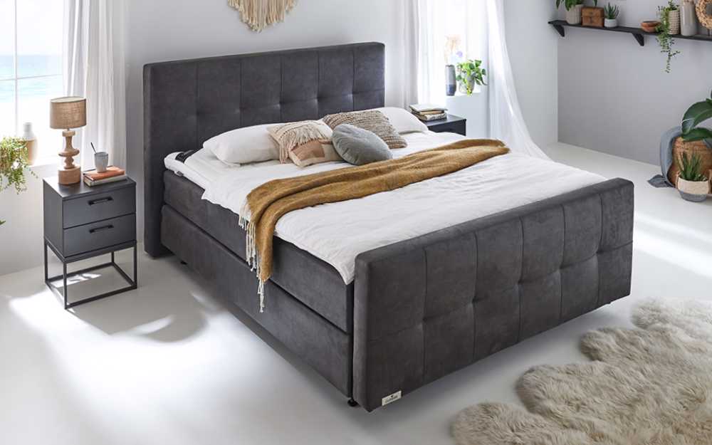 Caresse Boxspring 7060 vlak incl. voetbord Gold Collection