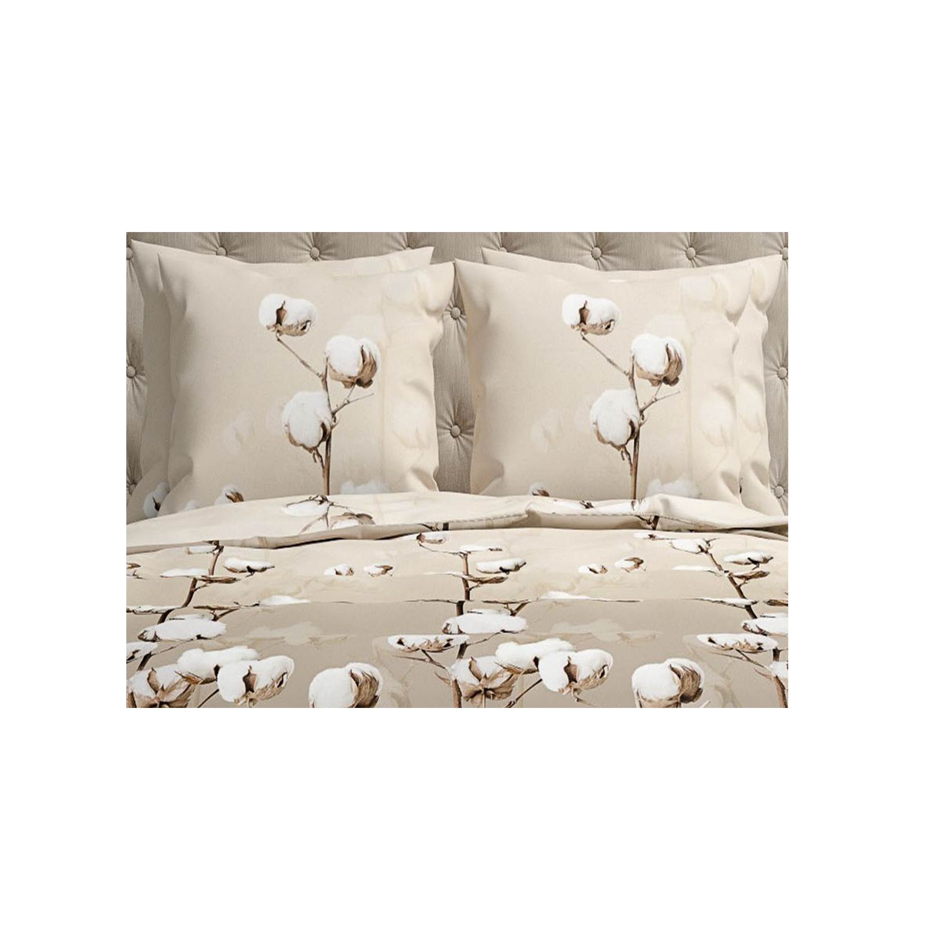 Heckettlane - Moos natural beige Dekbedovertrek