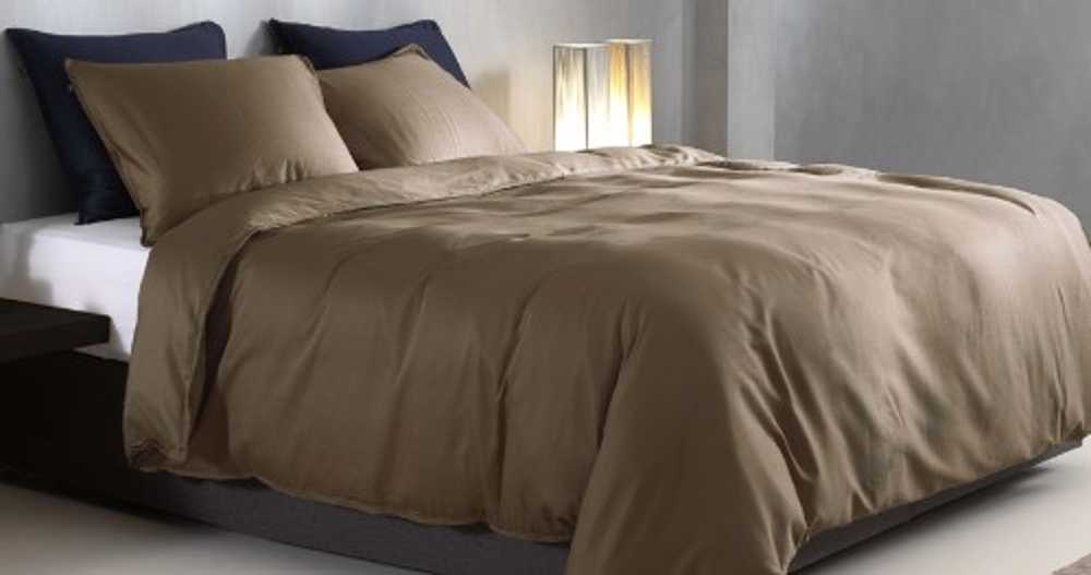 Zo!Home - Satinado real taupe - Dekbedovertrek