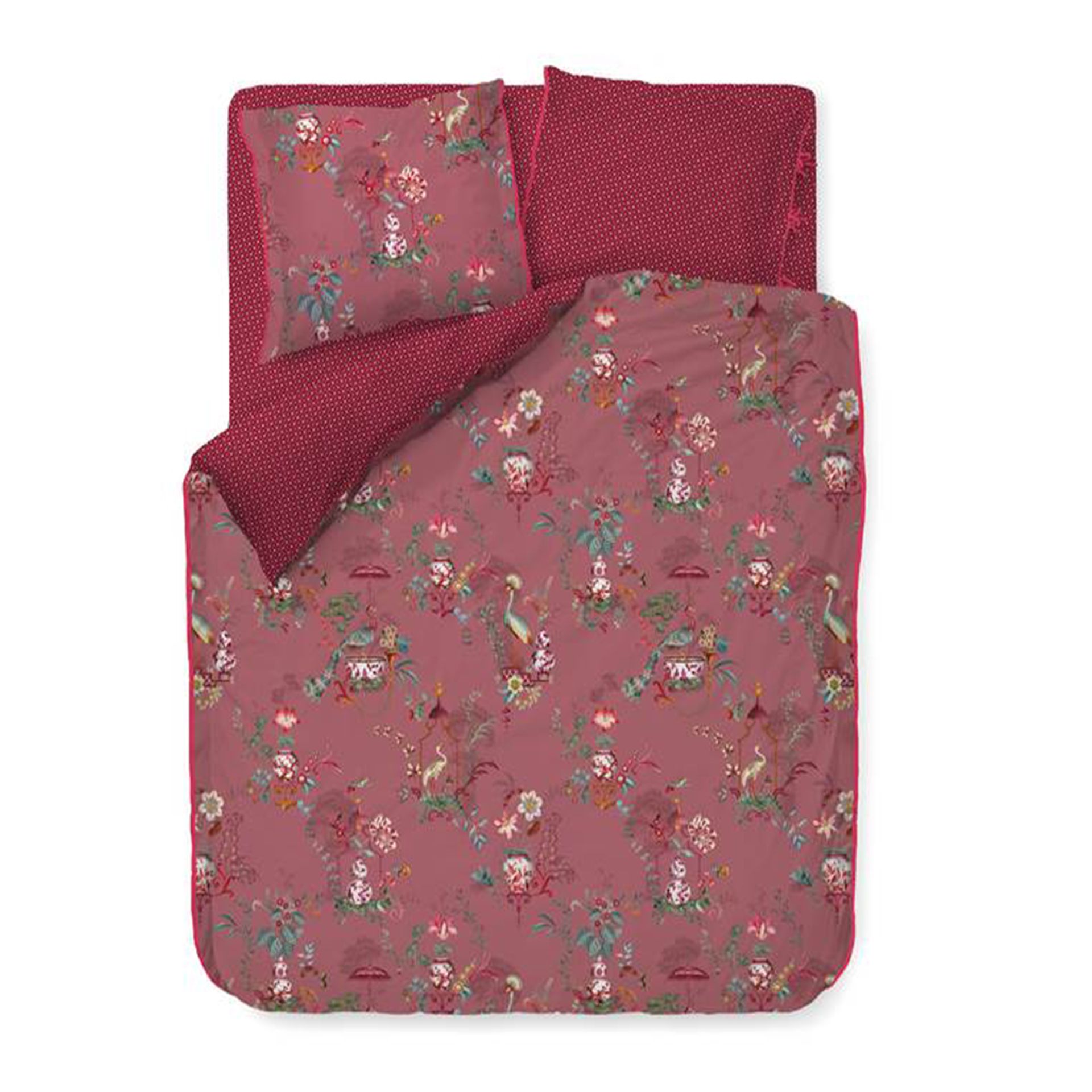 PIP Chinese Porcelein Pink -  dekbedovertrek