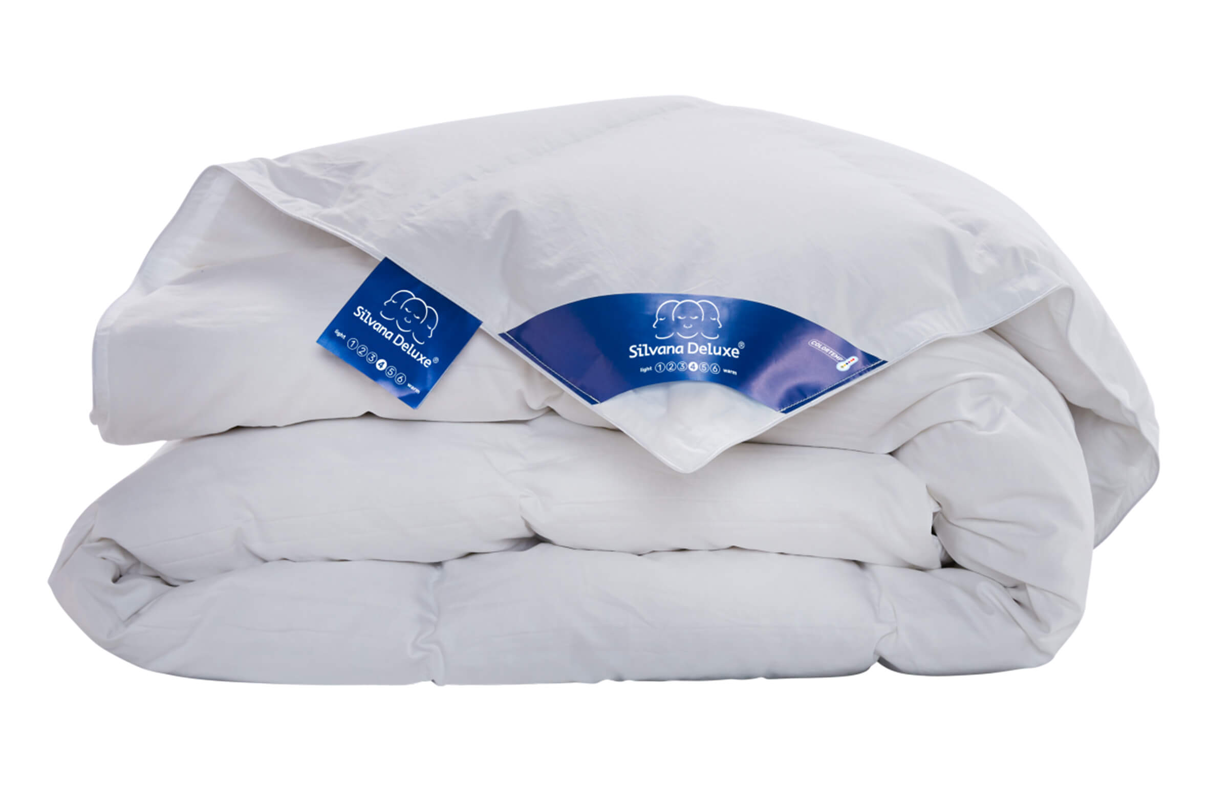 deluxe silvana dekbed blauw