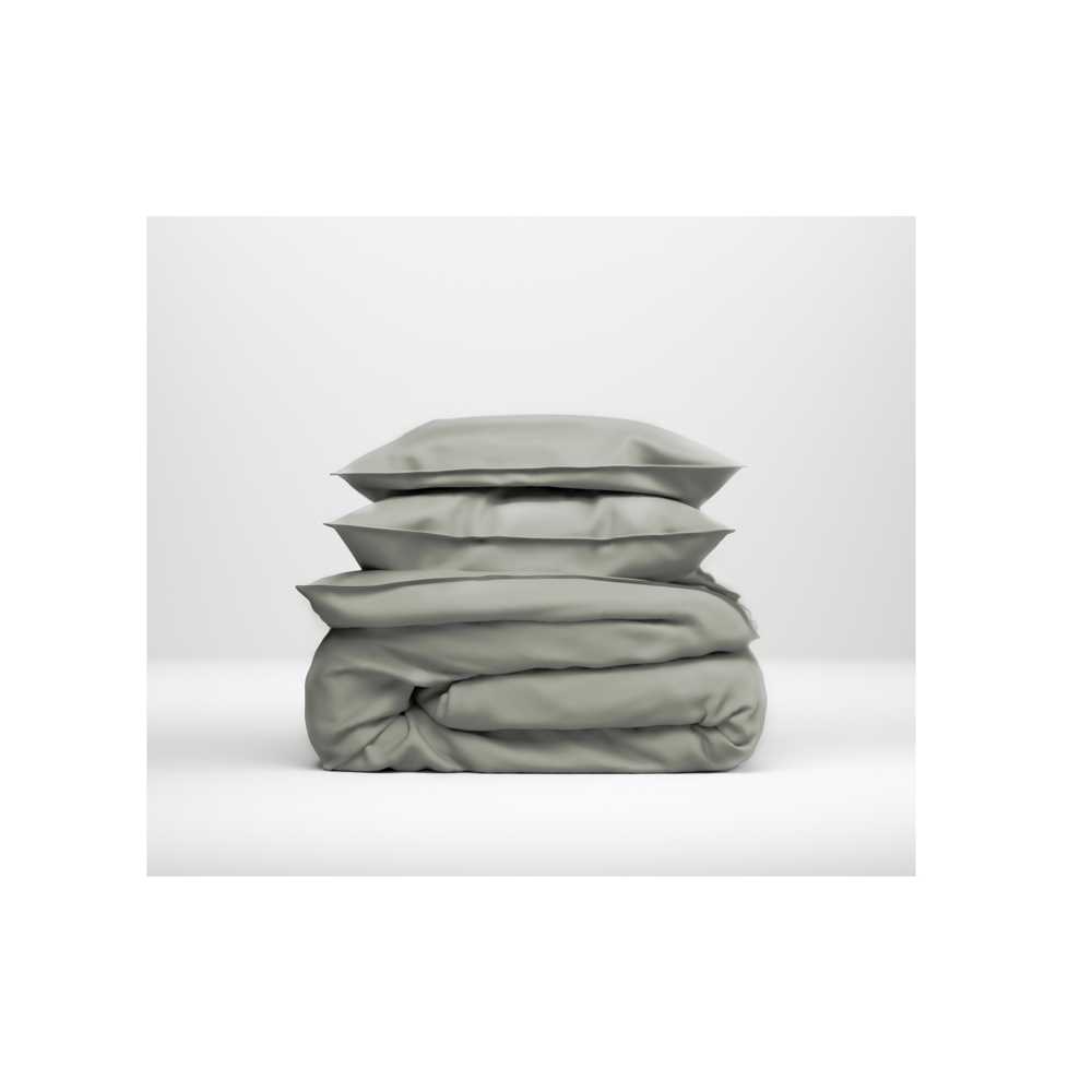 Zo!Home - Satinado iron grey - Dekbedovertrek