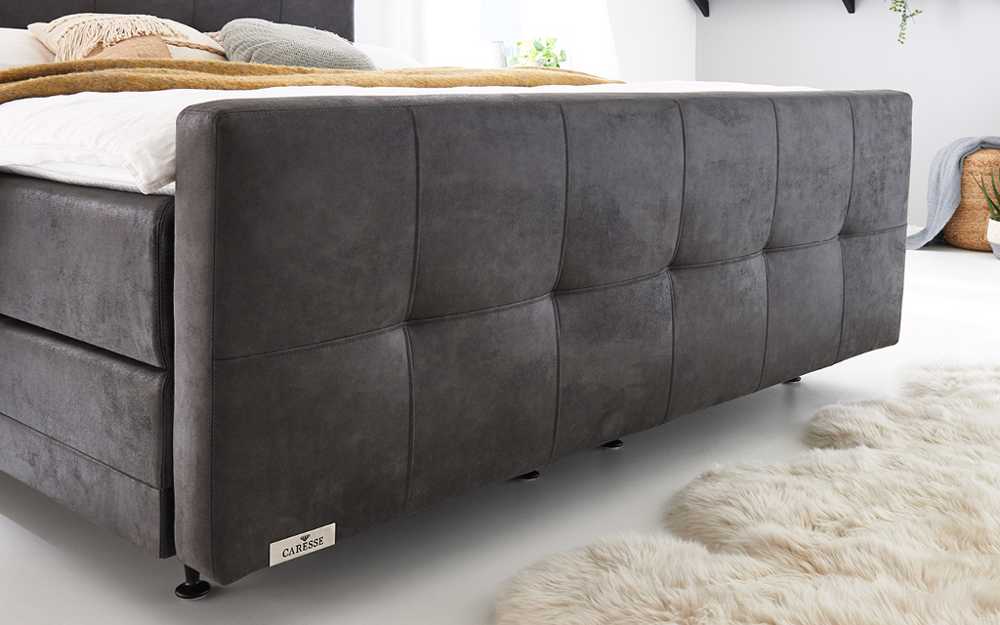 Caresse Boxspring 7060 vlak incl. voetbord Gold Collection